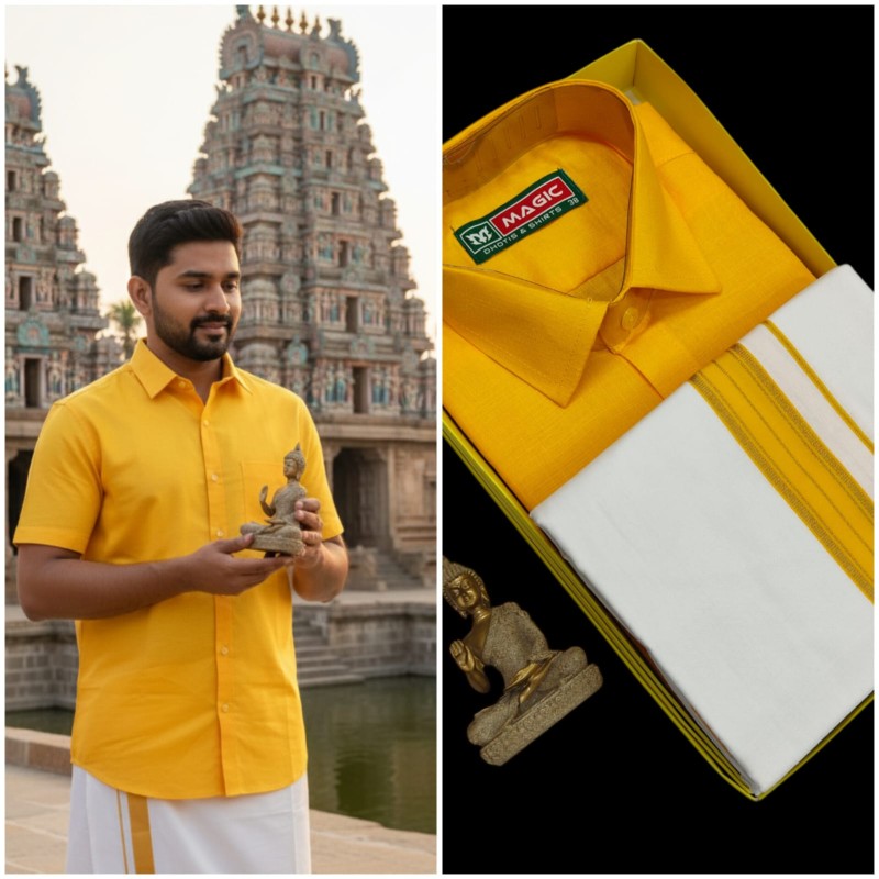 Cotton Matching Vesti shirt