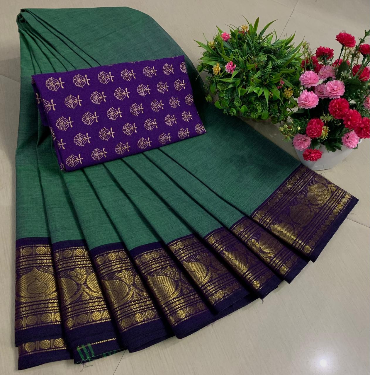 Chettinad Cotton sarees