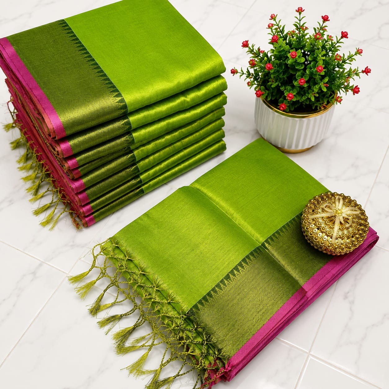 Soft Tissue Sarees