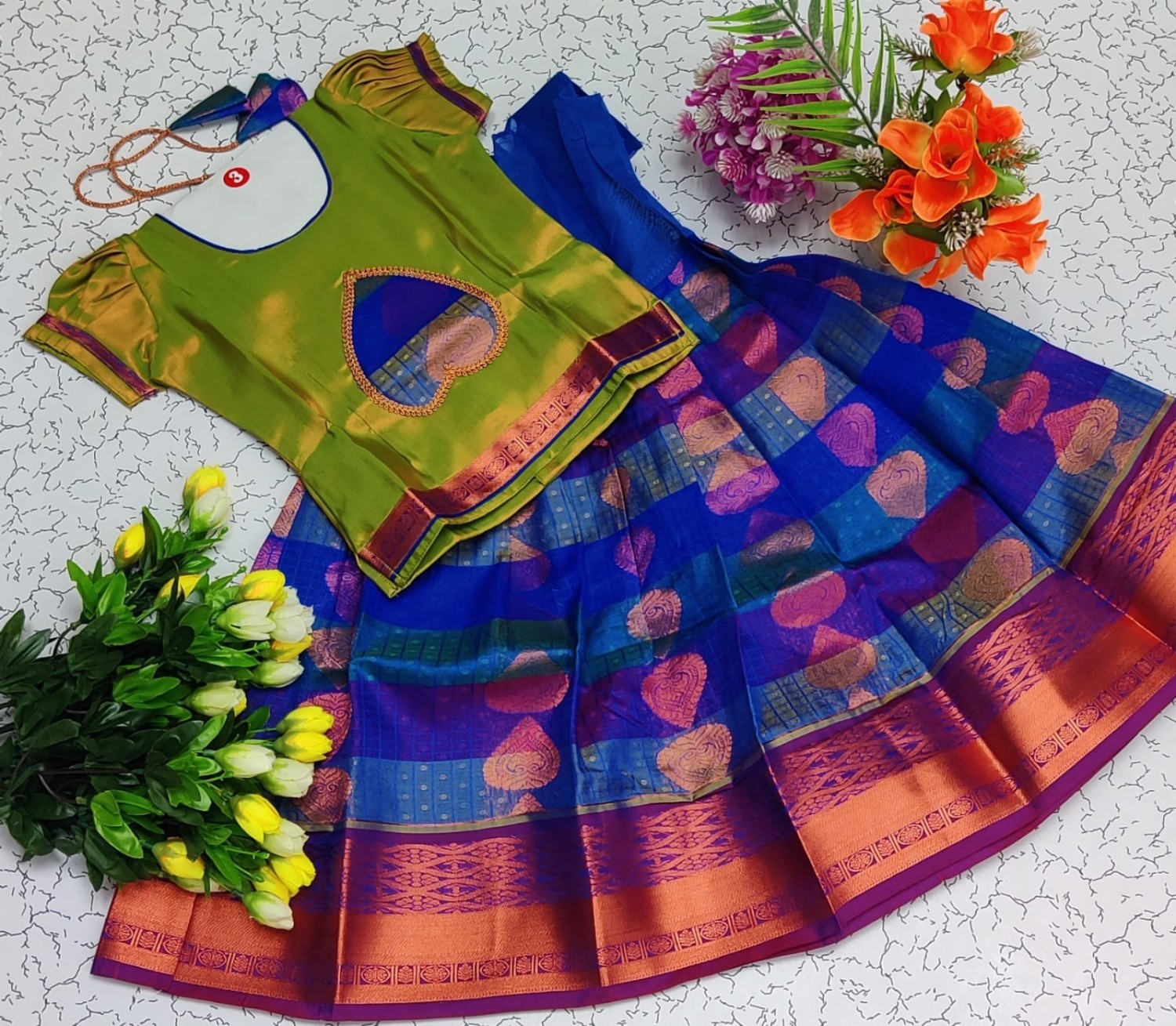 Kids Pattu pavadai