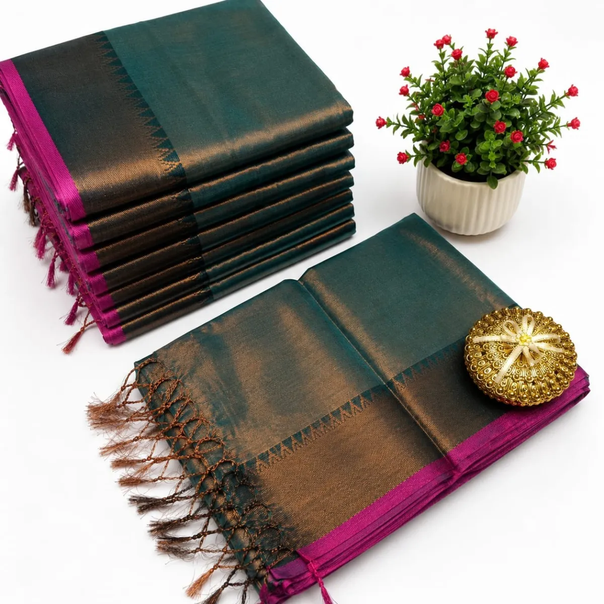 Soft Tissue Sarees