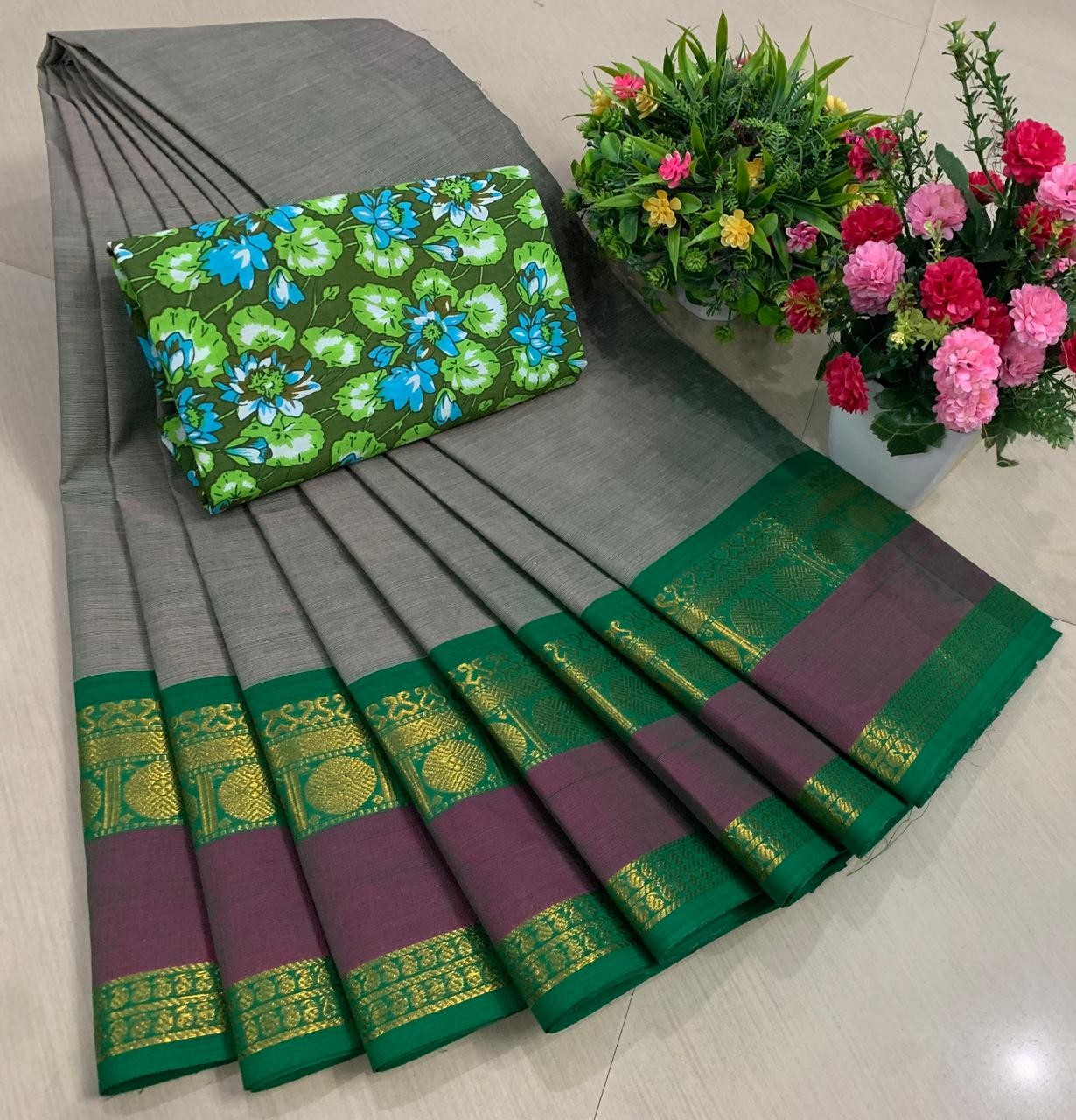 Chettinad Cotton sarees