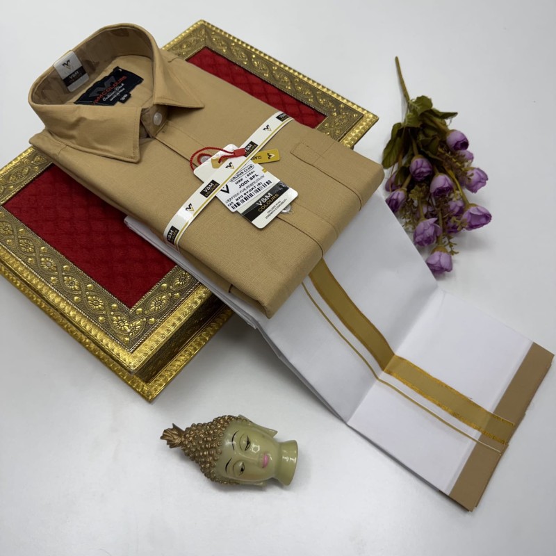 Cotton Matching Vesti shirt