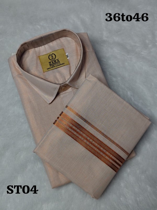 Tissue Dhoti set