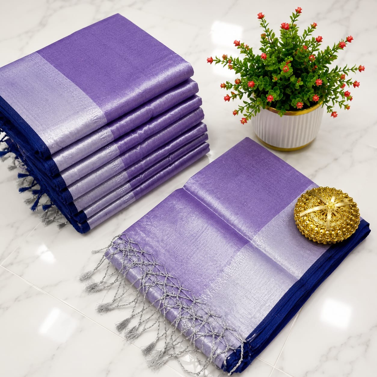 Soft Tissue Sarees