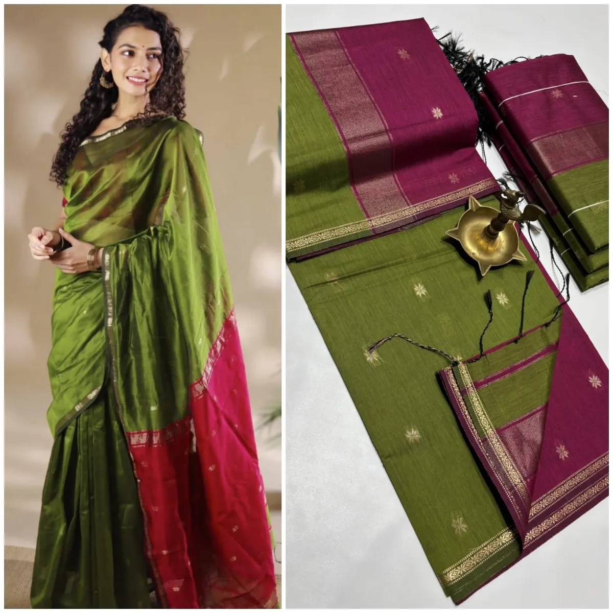 Maheswari Cotton Sarees