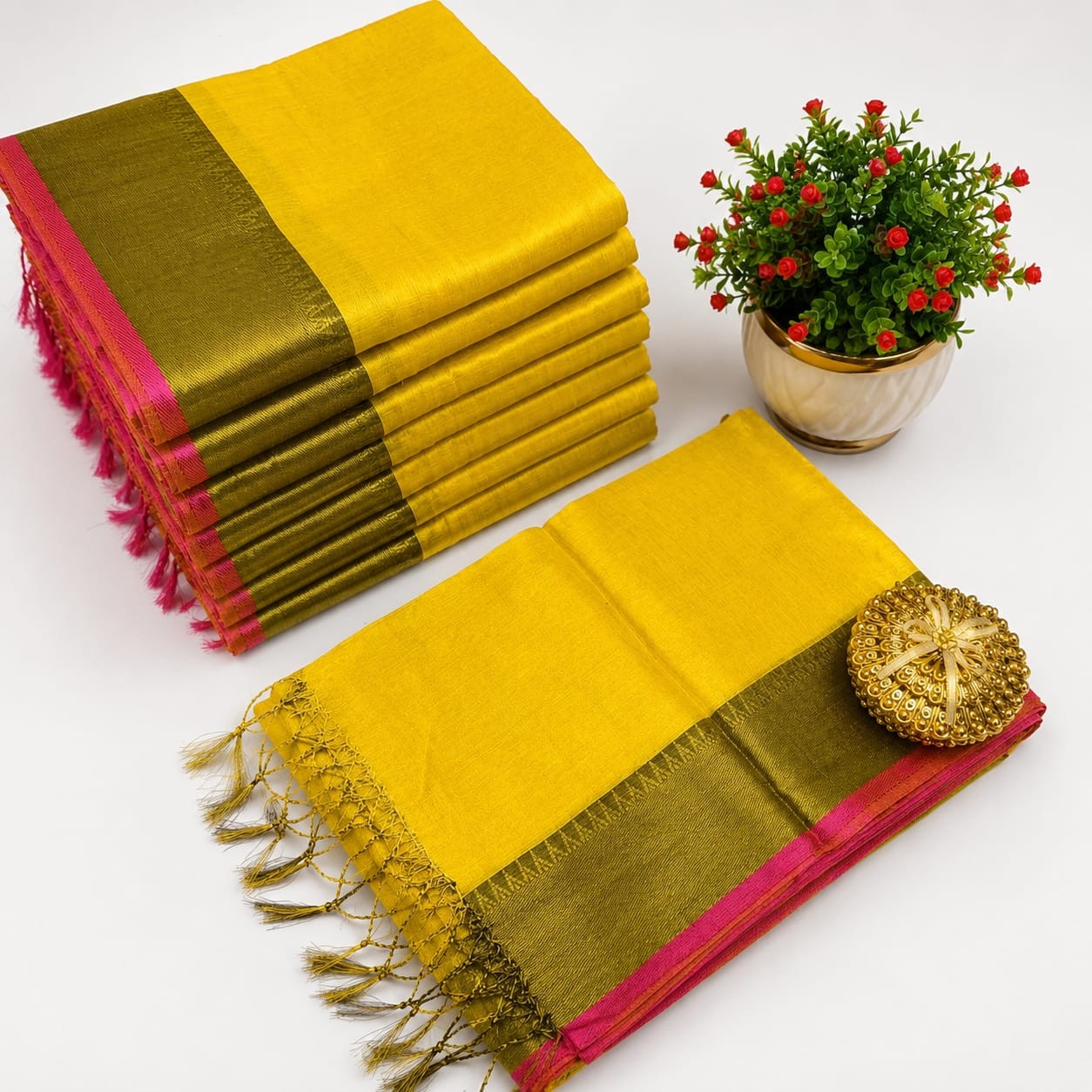 Soft Tissue Sarees