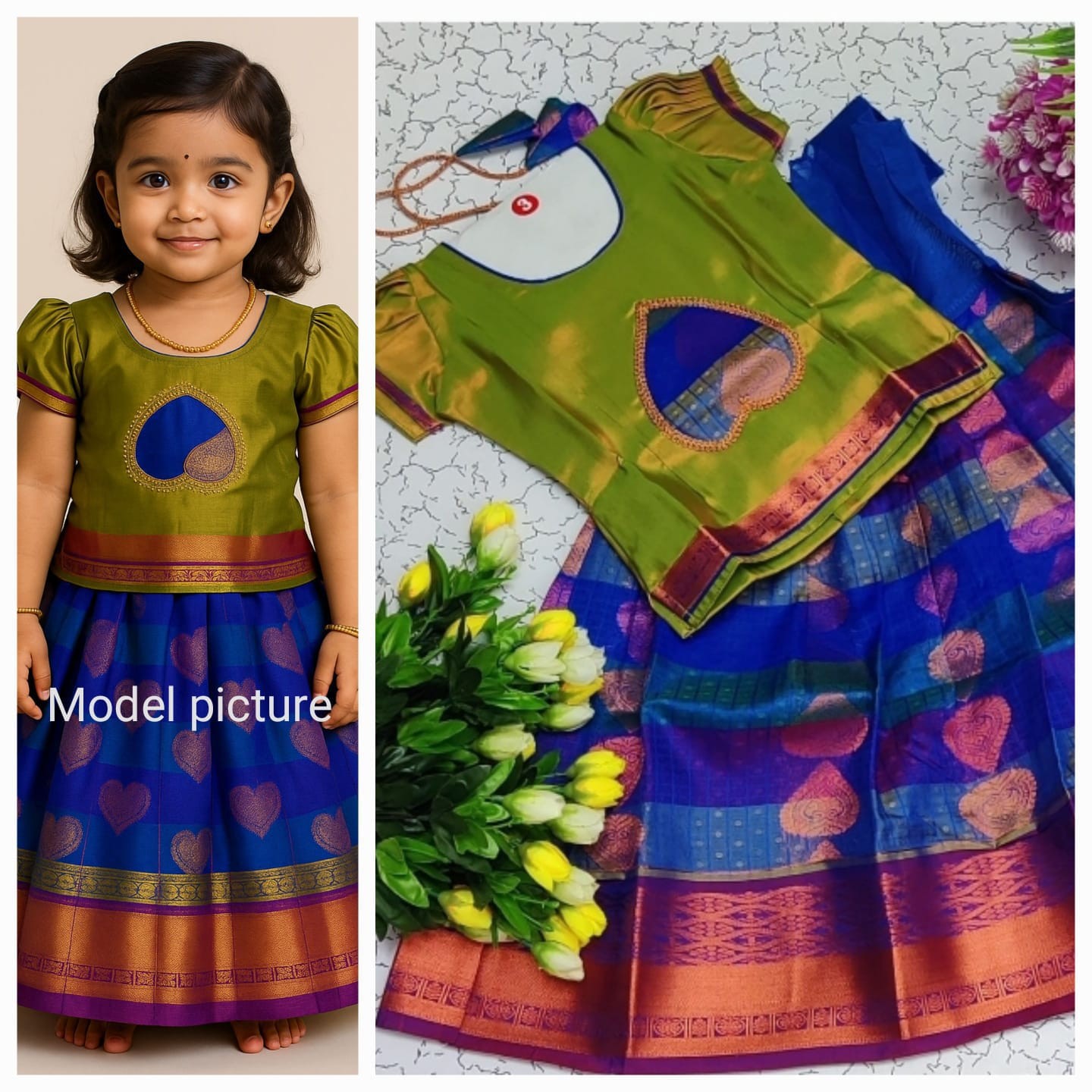 Kids Pattu pavadai