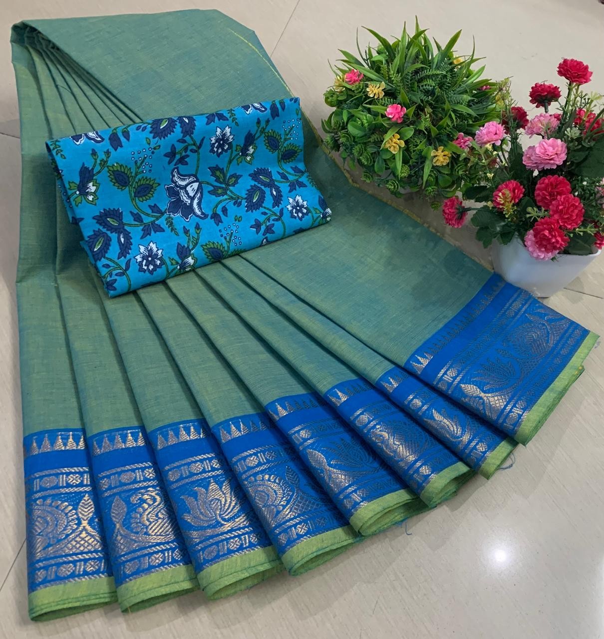 Chettinad Cotton sarees