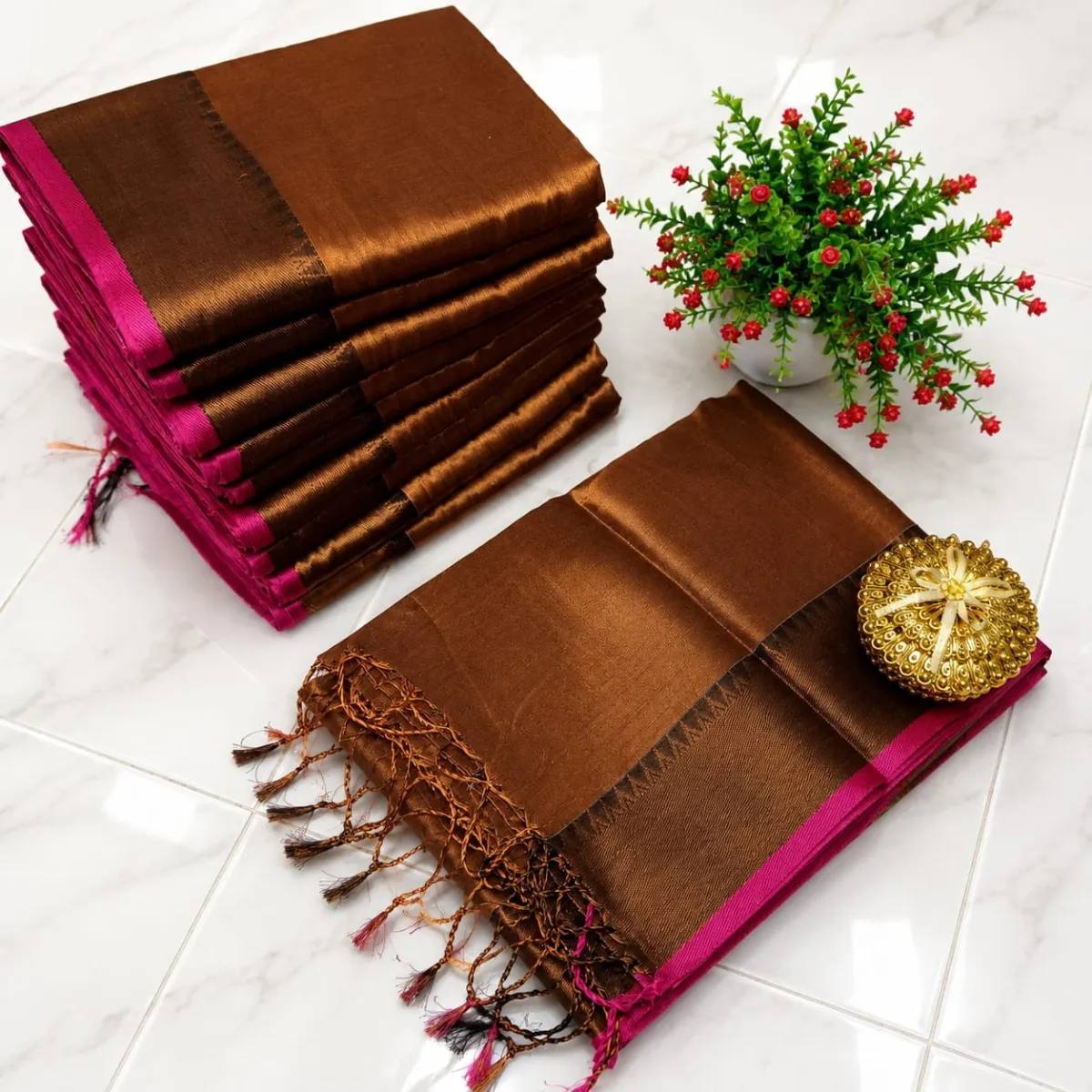 Soft Tissue Sarees