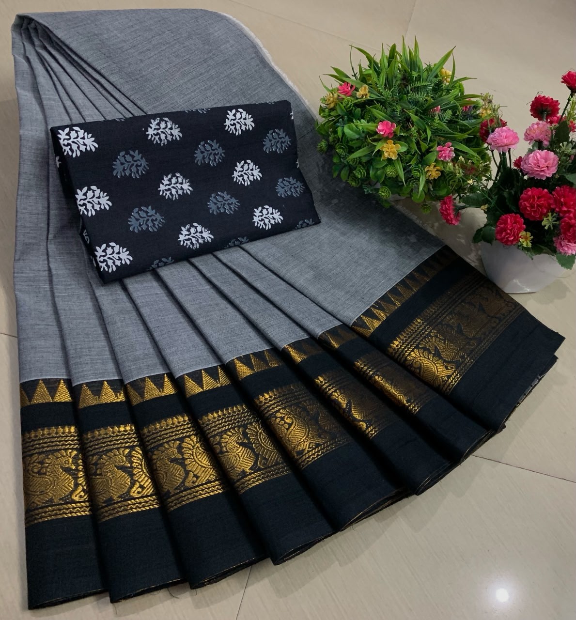 Chettinad Cotton sarees