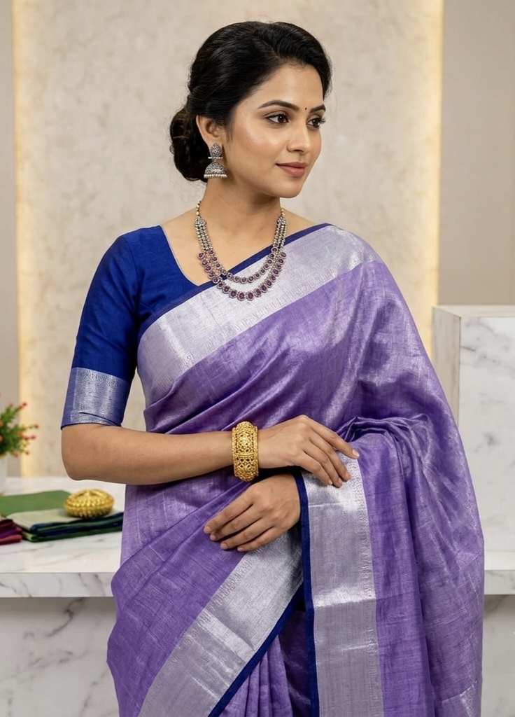 Soft Tissue Sarees